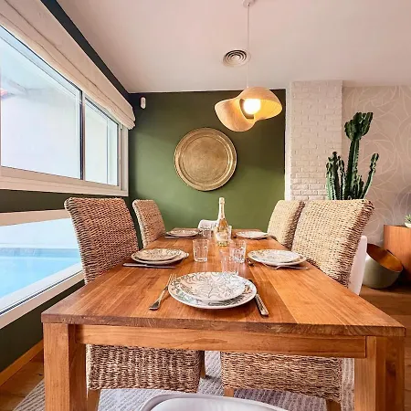 Urban Oasis - Duplex Design, Piscine Privee Villa