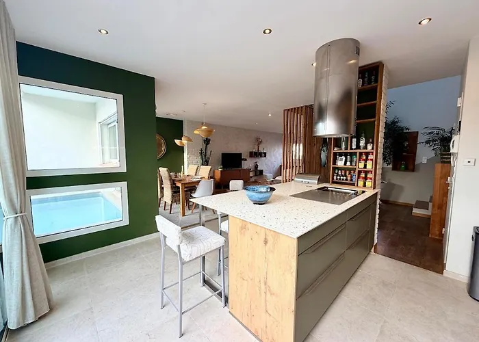 Urban Oasis - Duplex Design, Piscine Privee Perpignan