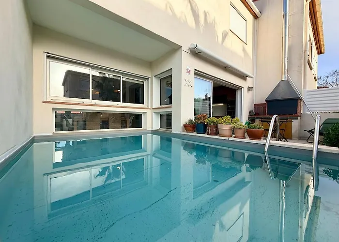 Urban Oasis - Duplex Design, Piscine Privee Perpignan